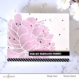 Mega Bloom Stencil di Altenew 2