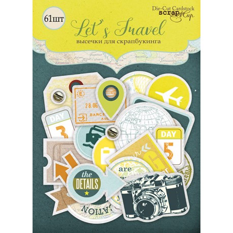 Ephemera - Abbellimenti di carta "Simple Flowers"