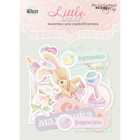 Ephemera - Abbellimenti di carta "Little bunny"