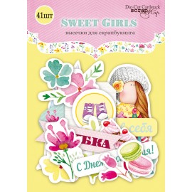 Ephemera - Abbellimenti di carta "Sweet Girls"