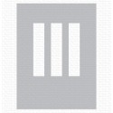 Stencil di  MFT  - "Rectangle Trio Stencil"