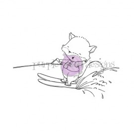 Gladys (Fox Water Skiing) - Timbro di Stacey Yacula Studio