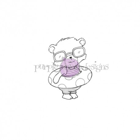 Cosmo (Bear with Float) - Timbro di Stacey Yacula Studio