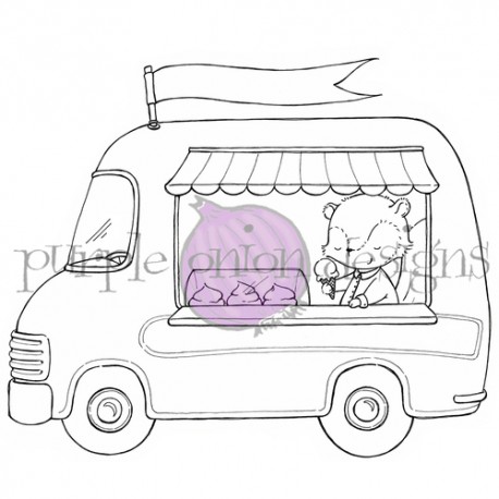 Ice Cream Truck - Timbro di Stacey Yacula Studio