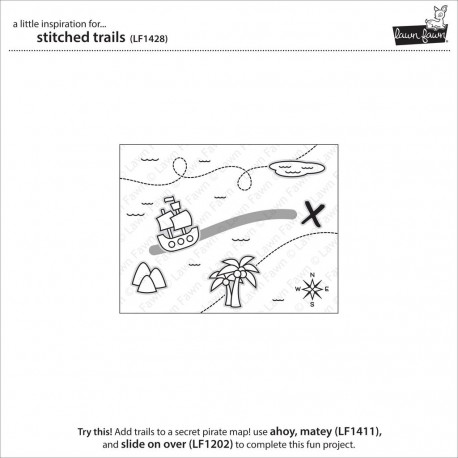 Stitched Trails - Fustelle Lawn Fawn