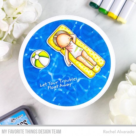 Stencil di  MFT  - "Perfect Pool Water Stencil"