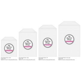 Clear Storage Pockets - Extra Large 2