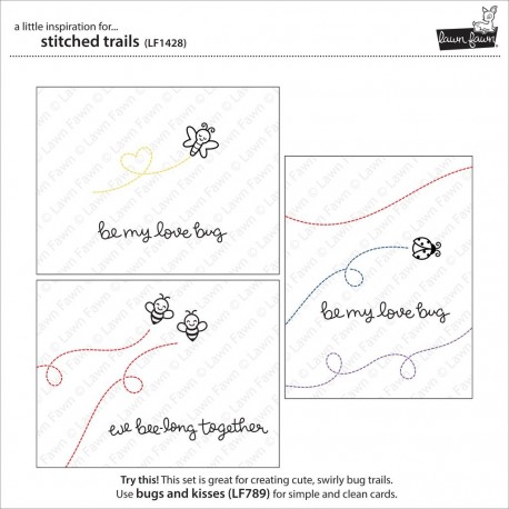 Stitched Trails - Fustelle Lawn Fawn