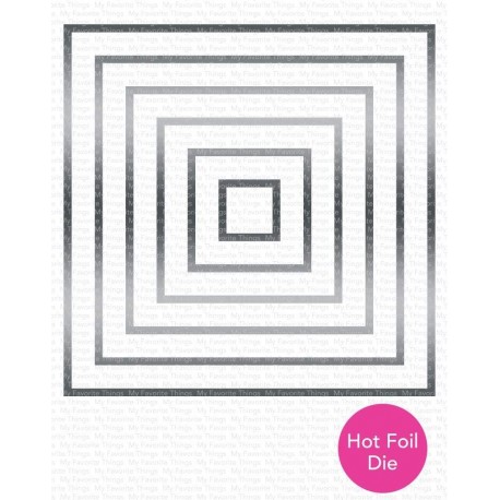 Foiled Frames - Placca di MFT stamps