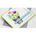Foiled Frames Rectangle  - Placca di MFT stamps