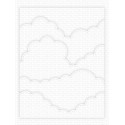 Stitched Rolling Clouds Edges - Fustella di My Favorite Things