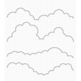 Stitched Rolling Clouds Edges - Fustella di My Favorite Things