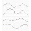 Stitched Rolling Clouds Edges - Fustella di My Favorite Things
