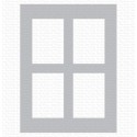 Stencil di  MFT  - "Window Panes"