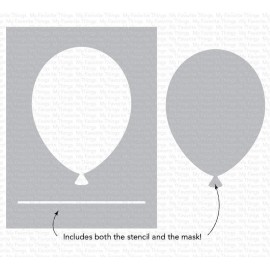 Stencil di  MFT  - "Big Balloon"