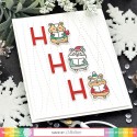 "Winter Hamsters" Stamp Set - Timbro di Waffle Flower