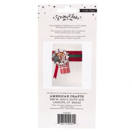 Crate paper - Snowflake Collection - Puffy Stickers 2