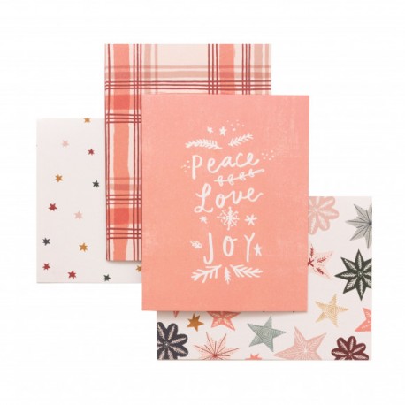 Crate paper - Snowflake boxed cards 40 sets