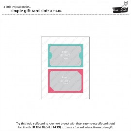 Simple gift Card Slots - Fustelle Lawn Fawn 2