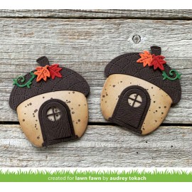 Acorn house - Fustella Lawn Fawn 2