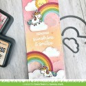 Stitched rainbow - Fustella Lawn Fawn