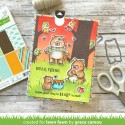 Waving pull tab starter set - Fustella Lawn Fawn