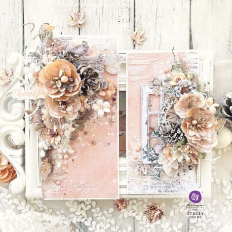 Blocco di carte per Scrapbooking di Prima Marketing -  Pumpkin & Spice 12x12