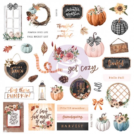 Prima Marketing Pumpkin & Spice Ephemera