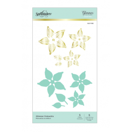 Spellbinders  Poinsettia - Hot Foil Plate & Dies