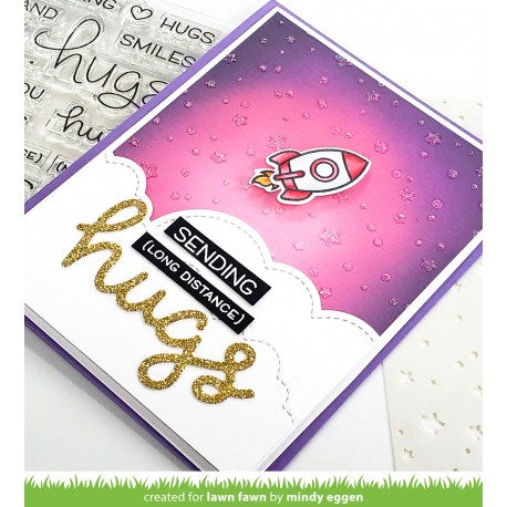 Starry Sky 6x6 - Stencil di Lawn Fawn