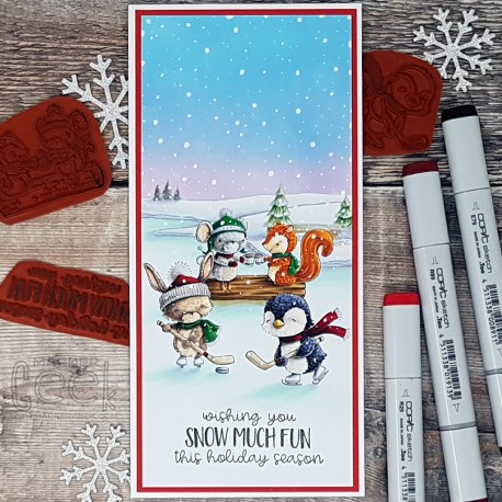 Frozen Pond (Horizon) - Timbro di Stacey Yacula Studio