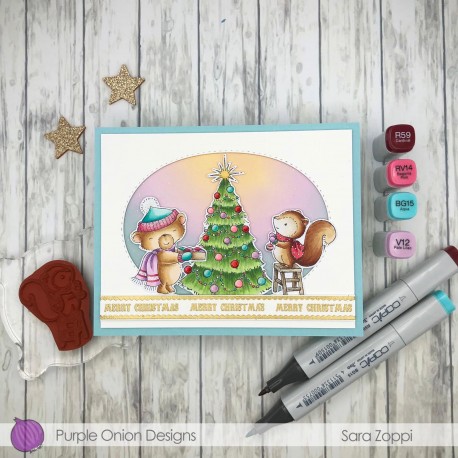 Sparkle Tree - Timbro di Stacey Yacula Studio