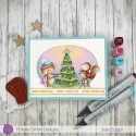 Sparkle Tree - Timbro di Stacey Yacula Studio