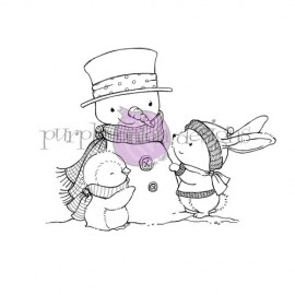 Sweet Snow Friends  - Timbro di Stacey Yacula Studio