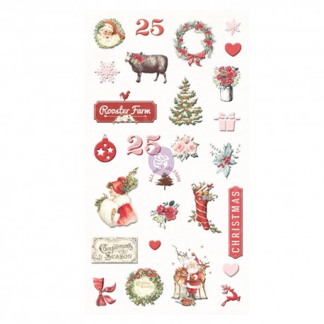 Puffy Stickers di Prima Marketing - Christmas In The Country