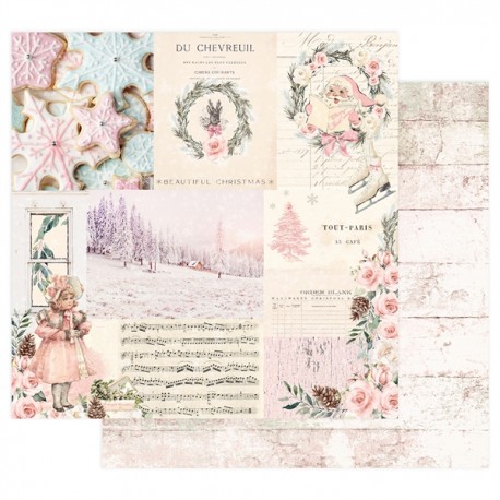 Paper pad 12x12 di Prima Marketing - Sugar Cookie Christmas