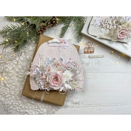 Corso online di cardmaking "Romantic Christmas card"