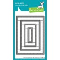 Large stitched 4 bar rectangles - Fustelle Lawn Fawn