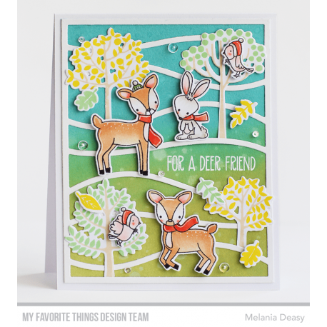 Snow Drifts Cover-Up Die-namics - Fustella My Favorite Things