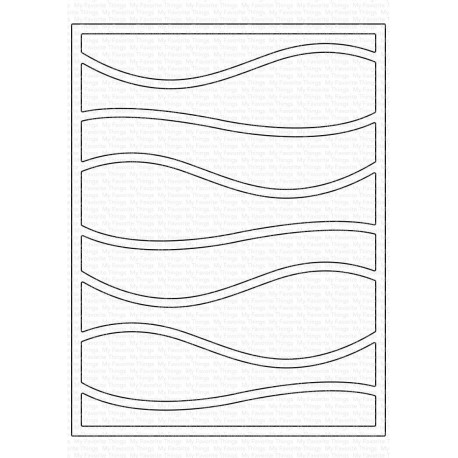 Snow Drifts Cover-Up Die-namics - Fustella My Favorite Things