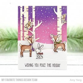 Birch Trees Die-namics - Fustella My Favorite Things 2