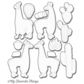 Llama Love  - Fustella My Favorite Things