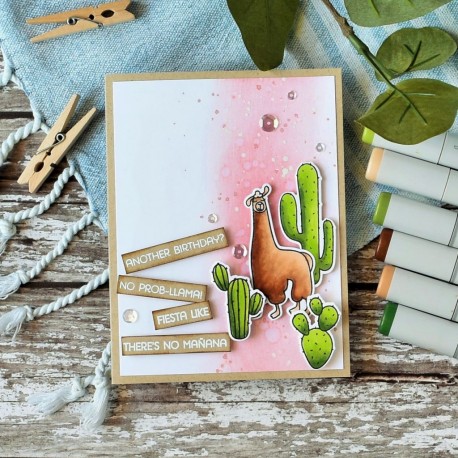 Llama Love  - Fustella My Favorite Things
