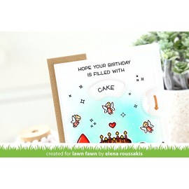 Reveal wheel speech bubble add-on - Fustella Lawn Fawn 2