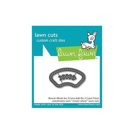 Reveal wheel speech bubble add-on - Fustella Lawn Fawn