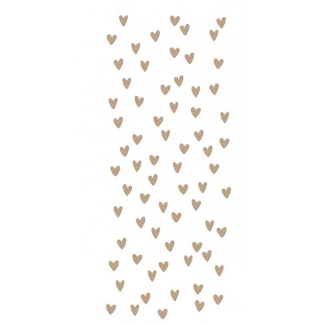 Spellbinders  Scattered Hearts Background - Hot Foil Plate