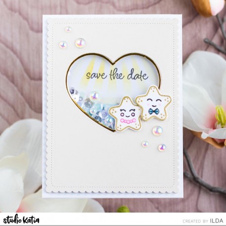 Shaker heart - Fustella di Studio Katia