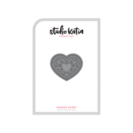 Shaker heart - Fustella di Studio Katia