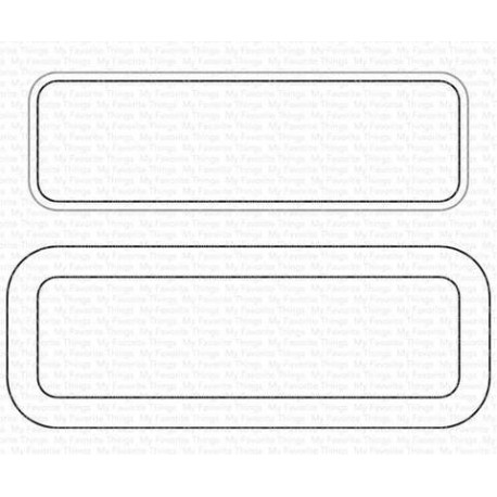 Lip Balm Window & Frame Die-namics - Fustella My Favorite Things