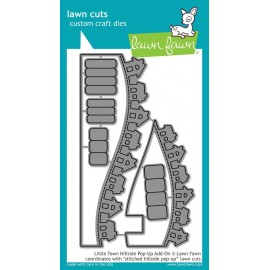 Little Town Hillside pop-up add-on- Fustella Lawn Fawn